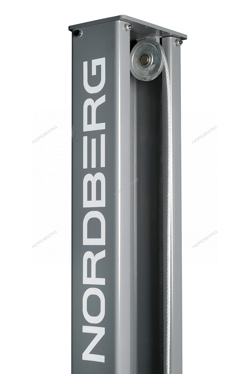 Подъемник 380V 2х стоечный 4,5т NORDBERG N4124AM-4,5G (серый)