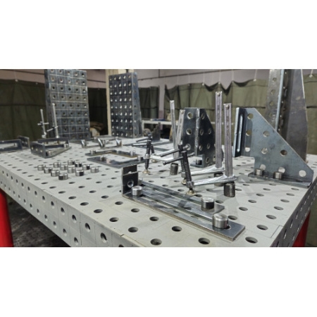 Сварочный 3D стол 1450х100х100 8 мм (шаг 50х50) 8.1450.1000.100-ks50